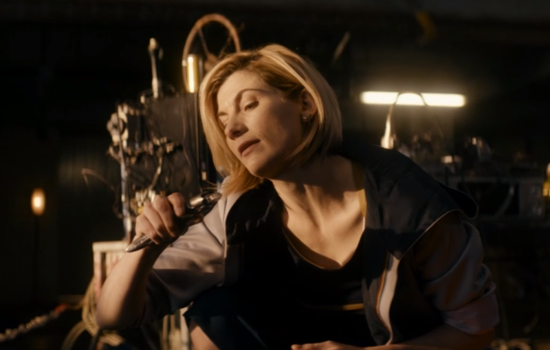 The Doctor with her “Swiss Army Screwdriver”